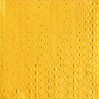 16 Napkins Gradient Mustard Pattern Table Decoration Paper Napkins with Motif Made from Recycled Material Ecological and Sustainable 33 x 33 cm