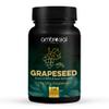 Ambrosial Grape Seed Extract Capsules 400 mg 95% OPC Polyphenols  (4 Months Supply) - Premium Antioxidant Support  Vegan, Non-GMO, Gluten-Free  GMP Certified  120 Capsules