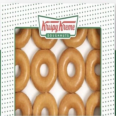 KRISPY KREME Original Glazed Dozen Doughnuts Made Fresh Daily (12 in Packs)