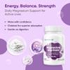 Ambrosial Chelated Magnesium Glycinate - 350 mg of Elemental Magnesium  High Strength Mag.Supplement for Women & Men, Gentle on Stomach, Vegan, GMP Certified, 120 Capsules (4 Months Supply) view 2