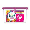 Surf 3-in-1 Tropical Lily Washing Detergent Capsules Brilliant Clean Long Lasting Fragrance and Made with Natural Essential Oil Laundry Detergent XL Pack, 45 Washes (Buy 2) view 2