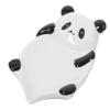 Panda Soap Box Kitchen Sink Soap Tray Kitchen Soap Tray Soap Holder Pallet Soap Drainer Dish Soap Draining Tray Bathroom Supplies Ceramic Soap Dish Ceramics Decorate Scrubber view 1