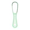 rongweiwang Adult Tongue Cleaners Scraper Care Tool Hygiene Brush Plastic Useful Unisex Double Reusable Toothbrush Fresh Breath Maker, Light Green view 1
