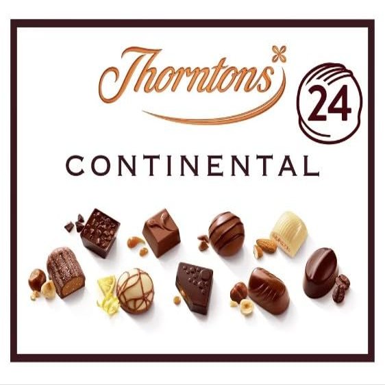 3 x Thorntons Continental Collection Boxed Chocolate 264G Delicious Tasty And Twisty Treat Gift Hamper, For Christmas,Birthday,Easter Gift Sold By Kidzbuzz