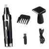 Beaupretty Electric Nose Hair and Multi-Functional Rechargeable Trimmer for Men, Washable Cordless Grooming Device for Nasal and Facial Hair Removal in Black view 1