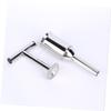 VINTORKY Sausage Stuffer Tube Kit Stainless Steel Meat Filler Tool for Home Kitchen Filling Ground Beef Venison Pork view 2