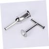 VINTORKY Sausage Stuffer Tube Kit Stainless Steel Meat Filler Tool for Home Kitchen Filling Ground Beef Venison Pork view 3