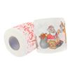 IWOWHERO Santa Christmas Toilet Tissue Roll Soft 2 Pack Christmas Kitchen Roll Random Style view 1