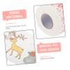IWOWHERO Santa Christmas Toilet Tissue Roll Soft 2 Pack Christmas Kitchen Roll Random Style view 3