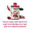Little Inca Organic Baby Food Pouches Quinoa Porridge (6x100g) | Quinoa-based Dairy-Free Baby Pouches | 8 Months+ | Recyclable Plant-Based Veg & Fruit Pouches | Supports Gut/Cognitive Health view 3
