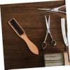 Angoily Ergonomic Beard Brush for Men with Comfortable Grip and Khaki Wooden Handle, Boar Bristle Material, for Daily Beard Styling and Grooming view 3