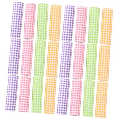 NAMOARLY 400pcs Checkered Baking Paper Sheets Made of Wood Pulp, Oil Proof and Reliably Thick Sandwich Paper Liners for Party-Themed Decorations and Picnics