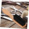 DOITOOL 3pcs Men Shaving Brush Comb Beard Brush Wooden Beard Comb Styling Tool for Shaving view 3