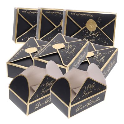 Mobestech 18pcs Elegant Envelope Style Wedding Boxes for Party Favors Candy Packaging Birthday Celebrations Stylish for Personalization and Special Occasions