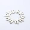 10PCS Skmeditec 4.0mm Banana to Pinch/Grabber Adapters for Adult/Pediatric, Replacement for 900178-003 (Banana with Pinch) view 1