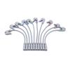 10PCS Skmeditec Universal Connection 4.0mm Banana To Pinch Pigtail Adapters for Adult/Pediatric, Replacement for 9281-002-50,20100-4MM-SNAP (Banana To Pinch) view 1