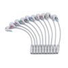 10PCS Skmeditec Universal Connection 4.0mm Banana To Pinch Pigtail Adapters for Adult/Pediatric, Replacement for 9281-002-50,20100-4MM-SNAP (Banana To Pinch) view 3