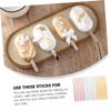 ifundom 30pcs Acrylic Ice Pop Sticks, DIY Craft Making Sticks with Smooth Surface and Corners, Easy to Clean, Safe for Dessert Shop and Kindergarten Use view 4