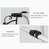 UsmAsk Folding Lightweight Aluminium WalkingFrame - Adjustable Height Yearn for view 3