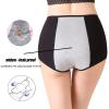 Incontinence Underwear, Washable Incontinence Briefs for Women, Women Underpants Briefs Cotton Reusable Bladder Control Comfort Briefs, Breathable Fabric, Grey (3 Pack) view 2