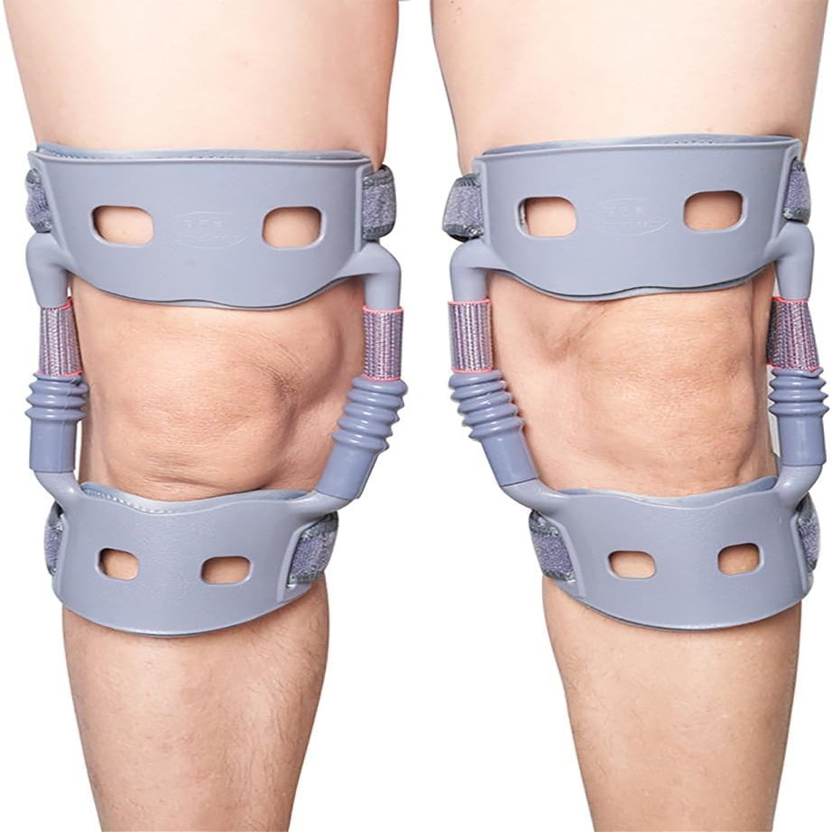 KEULEN Knee Brace Immobilizer, Support Stabilizer, Vertical Rebound Support Force 20KG, Breathable and Comfortable Fabric, for Reduce Joint Load, Mountaineering Decompression