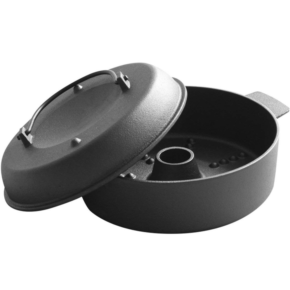 Casserole Roasted Pot stew Household cast Iron 22cm Nonstick Metal Utensil Saucepan with Lid Safe Mother's Day Frying Pan Frying Pan interesting