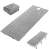 Beauty Bed Cover Thick Massage Bed Cover with Face Hole, Massage Table Sheets Non-Slip Massage Table Cover Quilted Mattress Topper with Elastic Band for Home Hotel Beauty Salon view 1