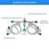 CYMYYDS PD 48-80mm Adjustable Trial Lens Frame Optometric Universal Optical Trial Frame, 50g Ultralight Optometry Test Lens Titanium Optical Test Eyepiece view 2