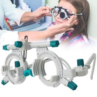 CYMYYDS Optical Optic Trial Lens Frame, Optometric Universal Optical Trial Frame, PD 48~80mm Eye Optometry Optician for Visual Inspection in Optical Shops, Hospitals, Ophthalmology