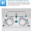 CYMYYDS Optical Optic Trial Lens Frame, Optometric Universal Optical Trial Frame, PD 48~80mm Eye Optometry Optician for Visual Inspection in Optical Shops, Hospitals, Ophthalmology view 2