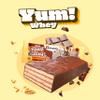 Beverly Yum Whey Bar - Delicious Chocolate Wafer Protein Bar with 30% Protein - Case of 24 Bars of 35g - No Added Sugars and Very High in Protein view 3