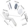 ARTSZY Deep Cleaning Brush Set | Crevice Scrubber Multi-Purpose Brush,Detachable Water Dispenser Handle Brush for Faucets, Corners, Walls, Floors, Bathtubs, Edges Virtcooy view 4