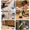 ARTSZY 9 in 1 Electric Cleaning Brush, Powerful Cleaning,Bathroom Scrubber Dual Speed,Shower Cleaning Brush with Extension Arm for Bathtub Tile Floor view 4