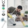 ARTSZY Cordless Electric Spin Scrubbers with 4 Replaceable Brush Heads - Strength Level Adjustment Power USB Charging Cleaning Electric Spin Scrubbers Brush for Home Kitchen Bathroom Floor Tile view 1