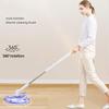 ARTSZY Spin Scrubber, Electric Cordless Power Bathroom Scrubbing Brush with Adjustable Stretchable Arm And 3 Replaceable Floor Scrubber Cleaning Brush Heads for Tub, Tile, Floor, Bathroom Wall view 2