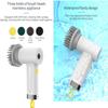 ARTSZY Electric Spin Scrubber Cordless Power Cleaning Brush Rechargeable Scrubber for Bathroom Tub Sink Kitchen Dishes Tile Window Floor Grout with 3 Replaceable Brush Heads view 4