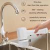 ARTSZY Shower Brush For Cleaning - Rechargeable Shower Scrubber - Cleaning Easier Electric Cleaning Tool With 4 Brush Heads for Bathroom Wall Floor Kitchen view 2