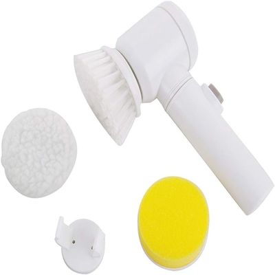 ARTSZY Handheld Electric Cleaning Brush Bathroom Tile Tub Kitchen Washing Tool Set