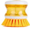 ARTSZY Dish Brush with Washing Up Liquid Soap Dispenser (Color : B) view 1