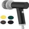 ARTSZY 3 Pcs Handheld Electric Scrubber Cordless, Rechargeable Electric Spin Scrubber, Electric Cleaning Brush with 3 Brush Heads, Bathroom Scrub Brush for Cleaning view 1