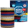 Active Era Mosquito Repellent Bracelet [12 Pack], Insect Midge & Mosquito Bands - Powerful DEET Free Formula - Waterproof with 250 Hours / 10 Days of Protection (Solid Colour - 12 Pack) view 1