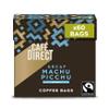 Cafdirect Coffee Bags Machu Picchu Decaff Fairtrade Arabica Coffee 10 x 7g (Pack of 6) view 1