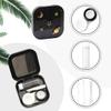 Luckious Brand Contact Lens Cases with Mirror - Portable Travel-Friendly Mini Box Container Essential Accessory for Contact Lens Soaking view 3
