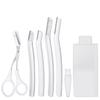 7 Pack Womens Facial Hair Shaver Precision Eyebrow & Peach Fuzz Trimmer, Gentle Exfoliating Blade for Smooth Skin, Reusable Face Razors for Hair Removal, Suitable for Sensitive Skin Care view 1