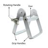2PCS Toothpaste Squeezer, Aluminum Alloy Tube Rolling Toothpaste Squeezer, Toothpaste Holder Stand, Toothpaste Tube Wringer Bathroom Organizer, Saves Toothpaste and Creams view 4