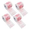 ifundom Christmas Festival Toilet Paper, 4 Rolls Soft Printed Napkin Tissue with Absorbent Quality for Bathroom and Xmas Party Decoration view 1