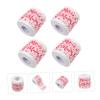 ifundom Christmas Festival Toilet Paper, 4 Rolls Soft Printed Napkin Tissue with Absorbent Quality for Bathroom and Xmas Party Decoration view 3