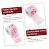 ifundom Christmas Festival Toilet Paper, 4 Rolls Soft Printed Napkin Tissue with Absorbent Quality for Bathroom and Xmas Party Decoration view 4