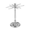 POPETPOP 2pcs Men's Shaving Brush Holder Stainless Steel Razor Storage Rack Wall Mount Safety Razor Brush Rack for Shaving Accessories Non-trace Holder for Bathroom Shelf view 2