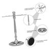 Beaupretty Electric Holder Wall Mount Storage Rack Stainless Steel Shaving Brush Rack view 2